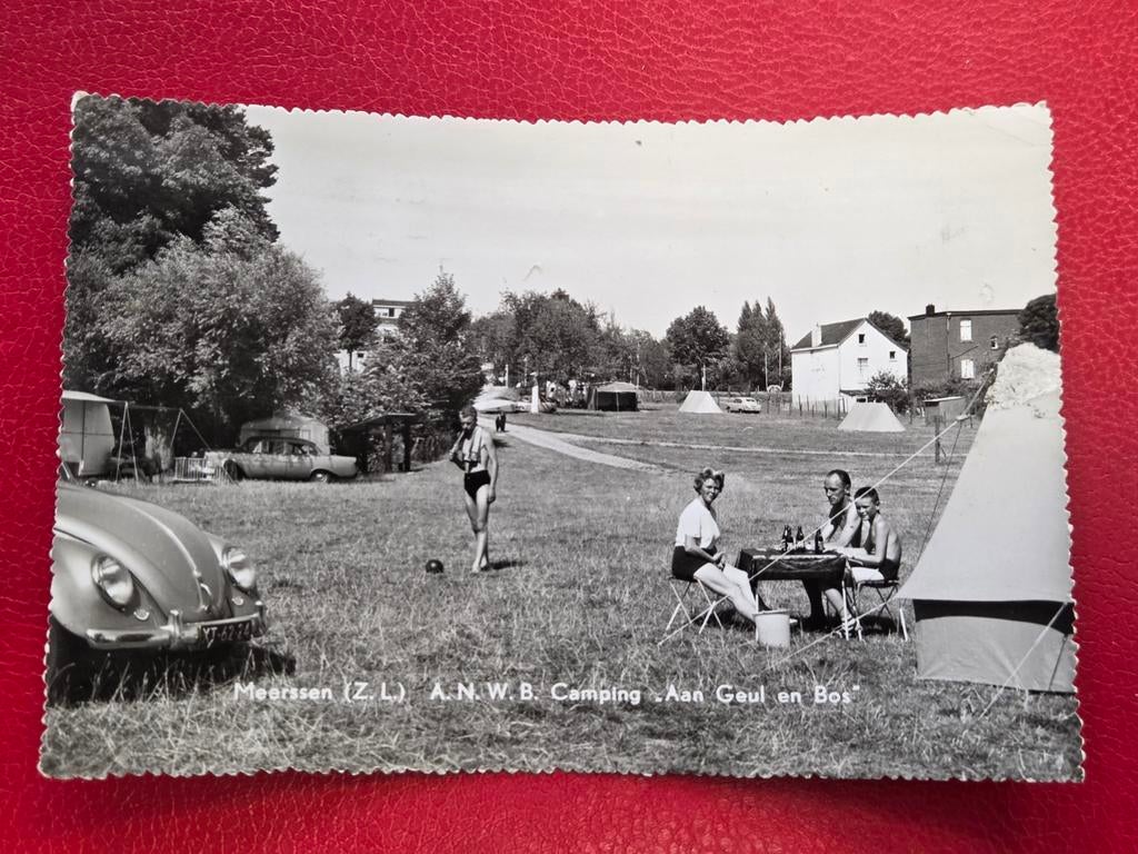 Meerssen bij Maastricht A.N.W.B. Camping Aan Geul en Bos, Ophalen of Verzenden, 1960 tot 1980, Limburg