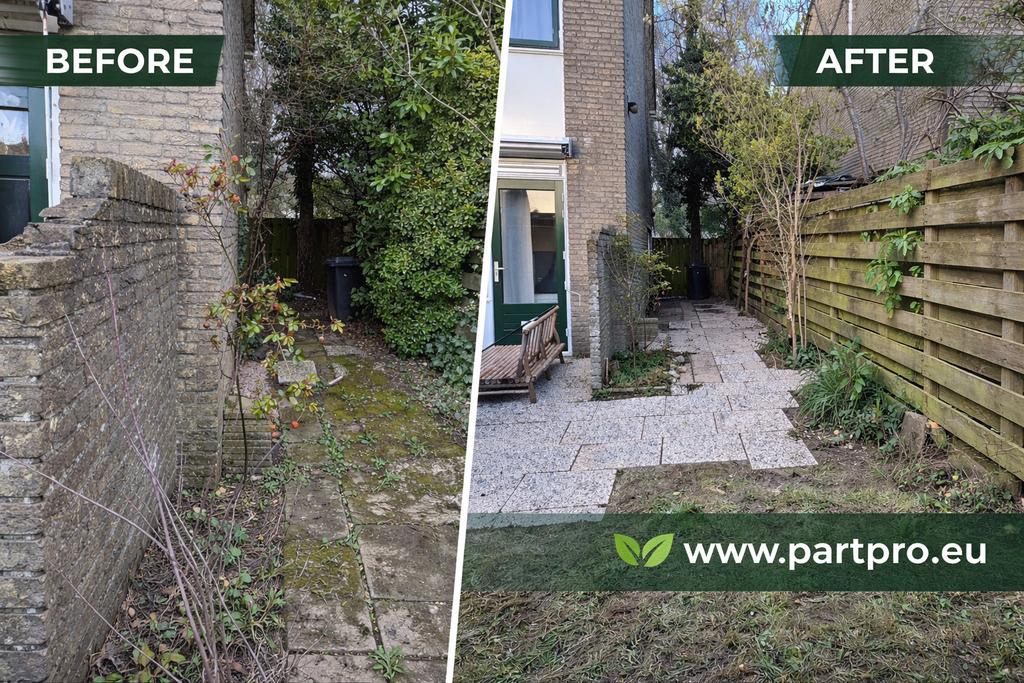 Hovenier voor onderhoud & reining- Nijmegen E.O. - PARTPRO, Diensten en Vakmensen, Tuinmannen en Stratenmakers, Garantie, Tuinontwerp