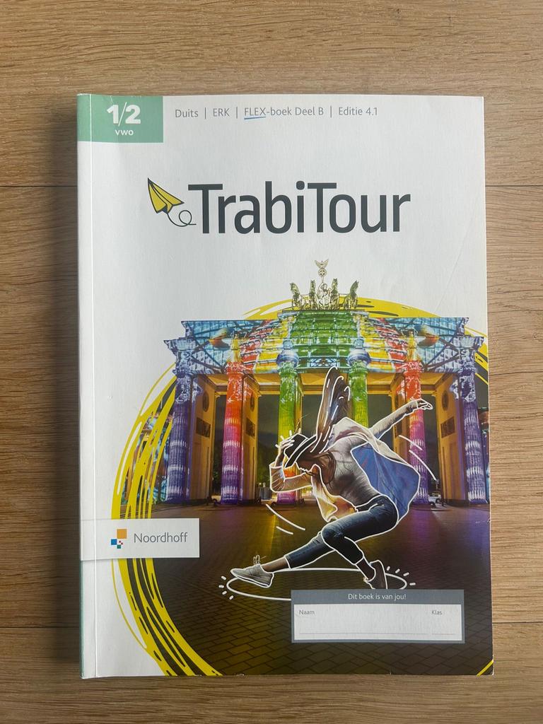 TrabiTour Duits Flex-boek 1/2 vwo Editie 4.1, Boeken, Ophalen of Verzenden, Nieuw, VWO, Duits