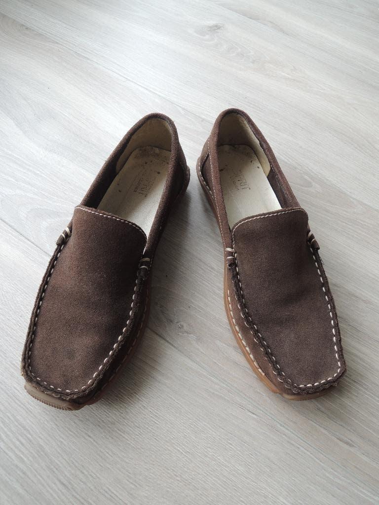 Mocassins maat 38, Zwart, Ophalen of Verzenden, Espadrilles of Moccasins, Gedragen