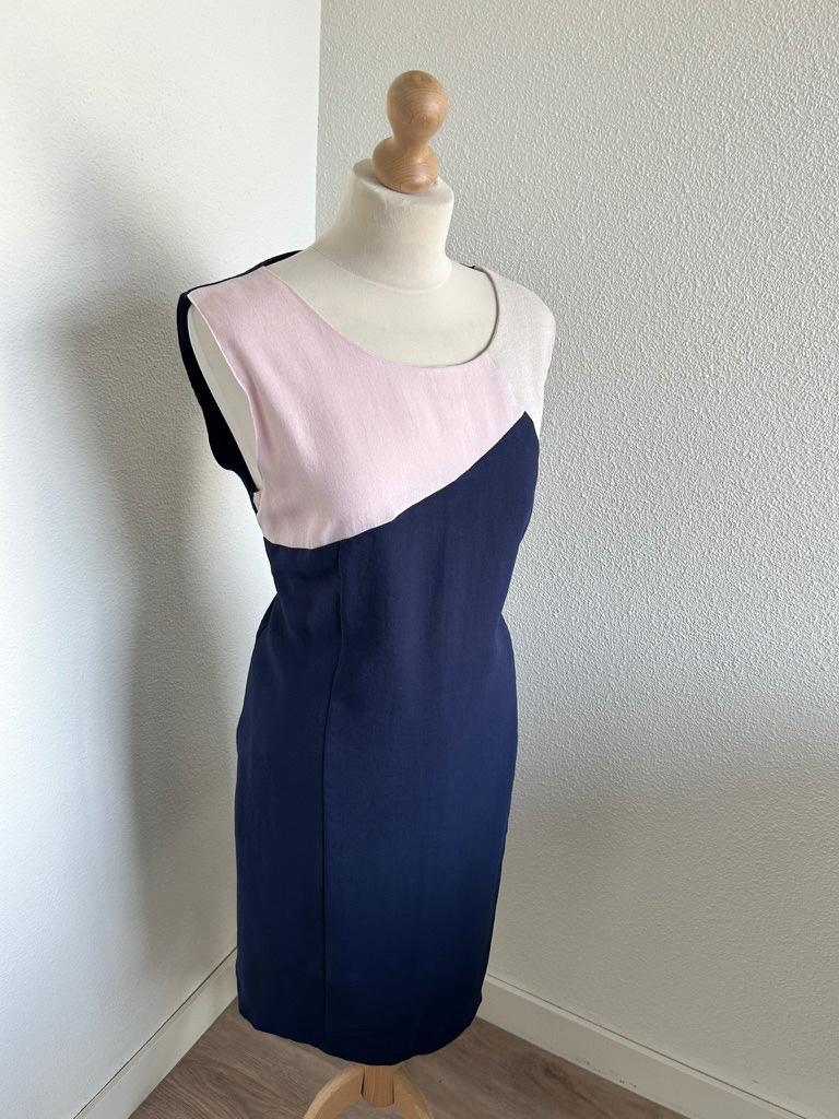 Micha maat 44 elegante zomer jurk 3155, Blauw, Maat 42/44 (L), Micha, Ophalen of Verzenden