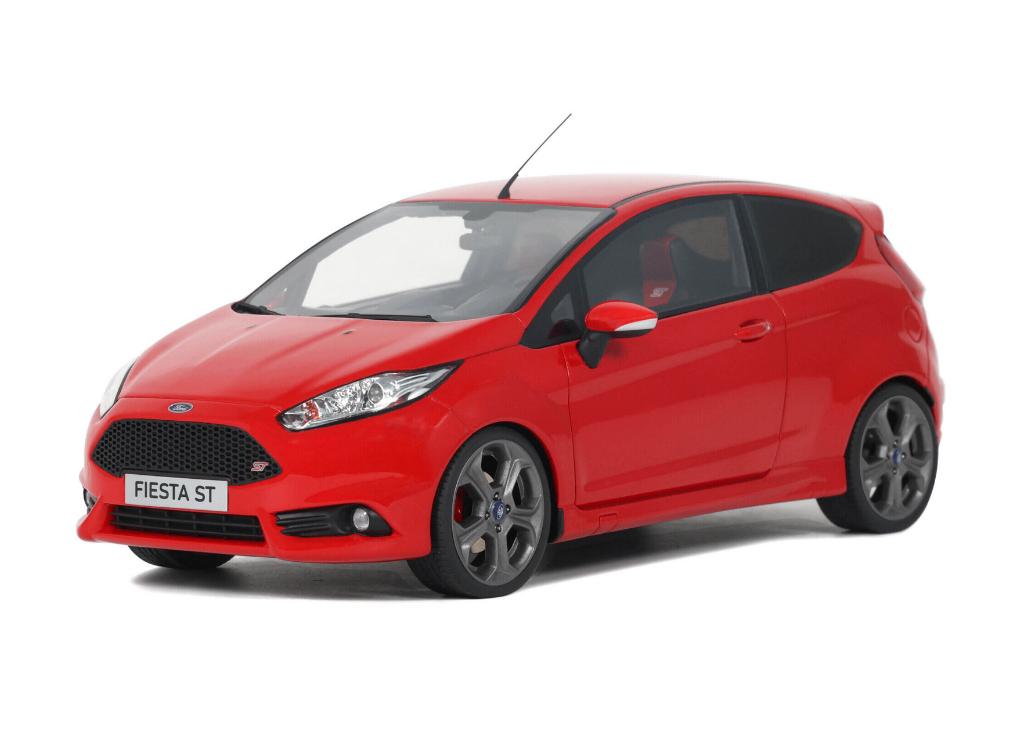 FORD FIESTA MK7 ST RACE ROOD BRQA 2016 1/18 OTTO ref. OT1087, Verzenden, Nieuw, Auto, OttOMobile