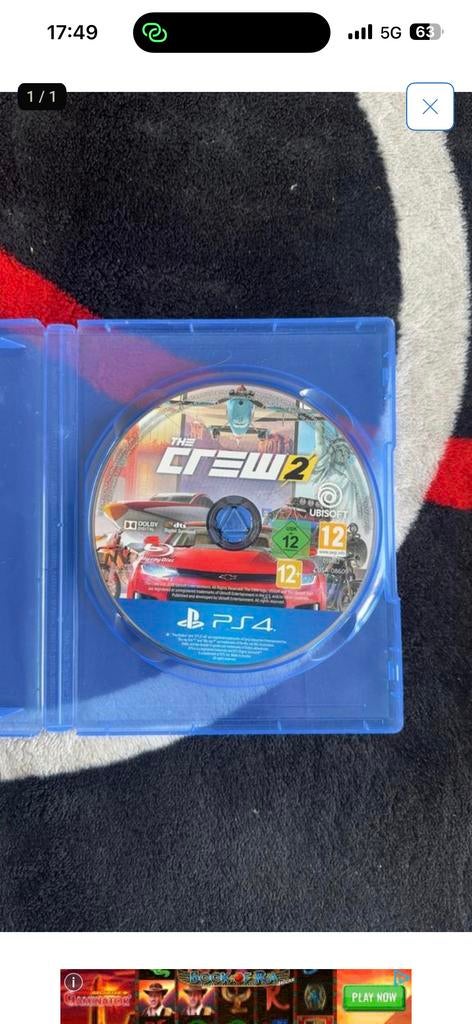 The Crew 2 PS4 game, Spelcomputers en Games, Games | Sony PlayStation 4, Ophalen of Verzenden, Gebruikt, Racen en Vliegen, Vanaf 12 jaar
