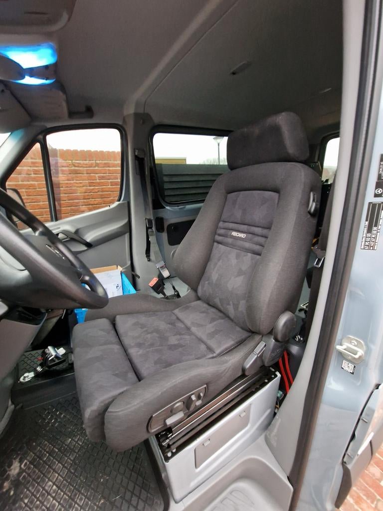 Recaro Ergomed KBA 90400 stoel met slede en draaiplateau, Ophalen, Gebruikt, Universele onderdelen