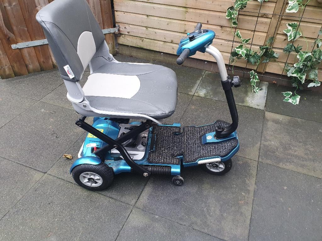 Scootmobiel mango bobby blue deluxe 3W, Fietsen en Brommers, Overige Fietsen en Brommers, Ophalen, Gebruikt