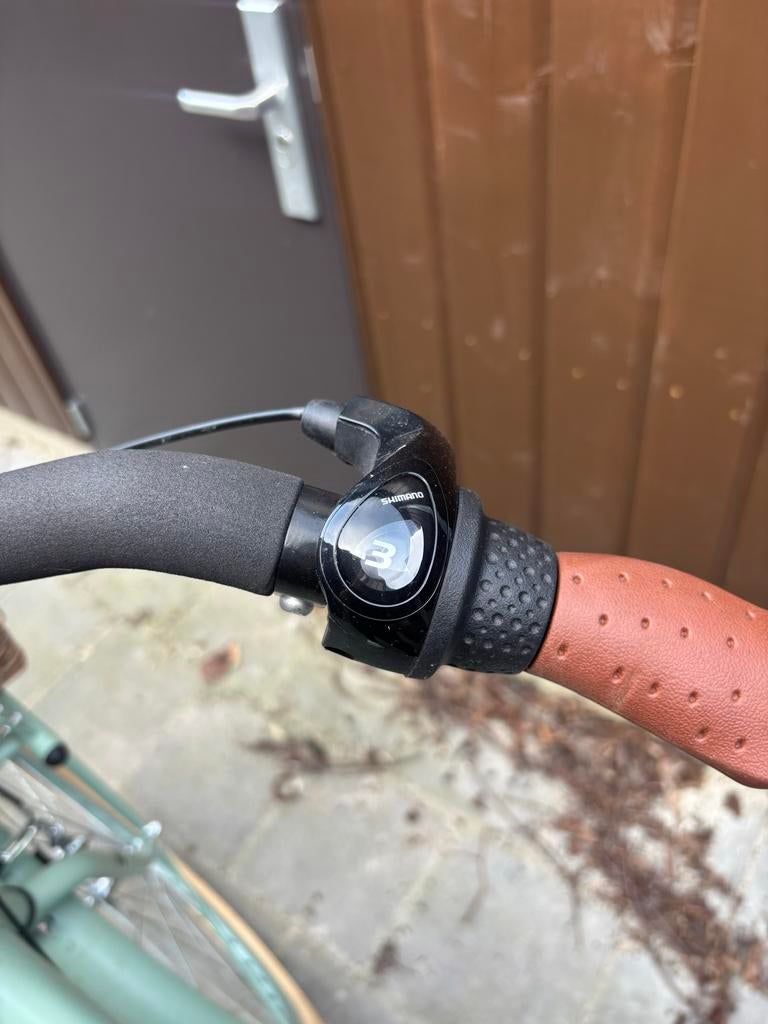 Spirit moederfiets met kinderzitje en mand, Mandje, Gebruikt, 1 zitje, Ophalen