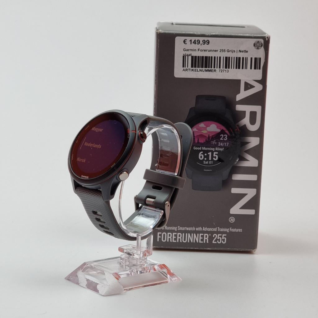 Garmin Forerunner 255 Smartwatch Grijs | Nette staat, Garmin, Zo goed als nieuw, Support@garmin.com, Mühlentalstrasse 2
8200 Schaffhausen
Switzerland