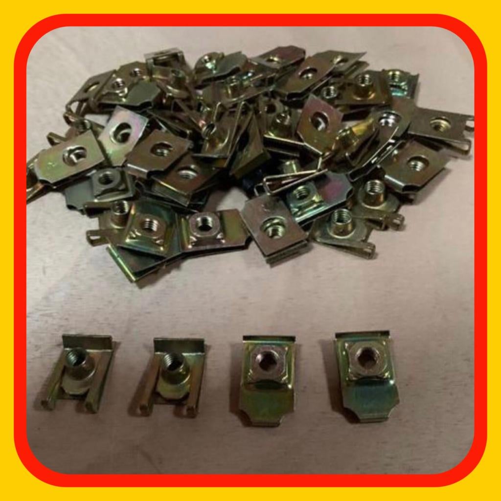 094. Plaatwerk Moeren M5 50 stuks Nieuw, Ophalen of Verzenden, Nieuw, Minder dan 50 mm, Bouten of Moeren