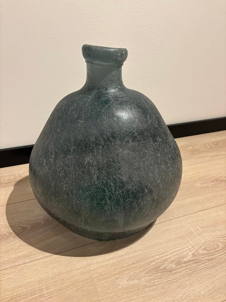 Mica Decorations Organic Glazen Vaas, Huis en Inrichting, Woonaccessoires | Vazen, Ophalen, Overige kleuren, 50 tot 75 cm, Glas