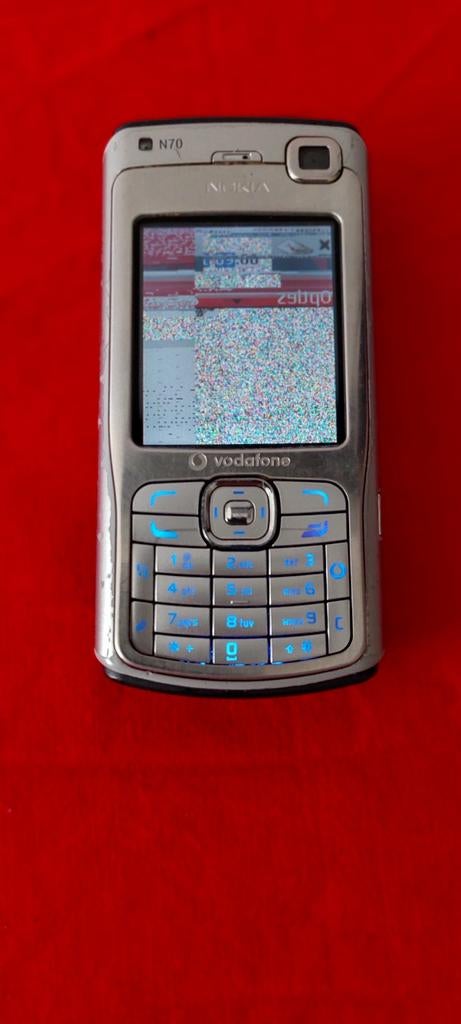 Nokia N70 voor onderdelen - Scherm defect, Ophalen of Verzenden, Zwart