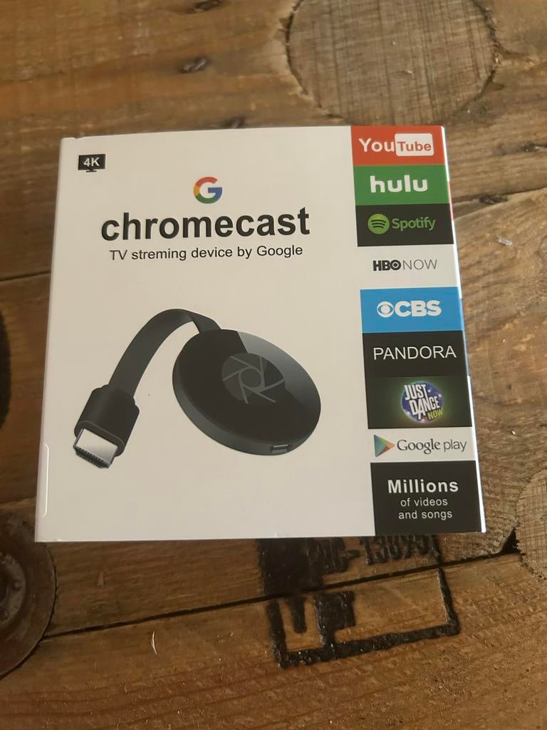 Chromecast voor streaming - Opta, Ophalen, Nieuw, HDMI, Zonder harde schijf