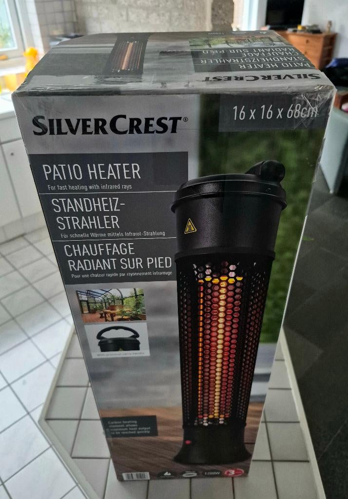 Terrasverwarmer-NIEUW, Tuin en Terras, Ophalen, Nieuw, Elektrisch