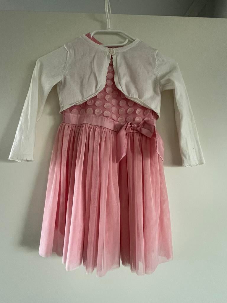 Feestelijk Jurkje (bruiloft) roze maat 110/116, Ophalen of Verzenden, Nieuw, Meisje, Jurk of Rok