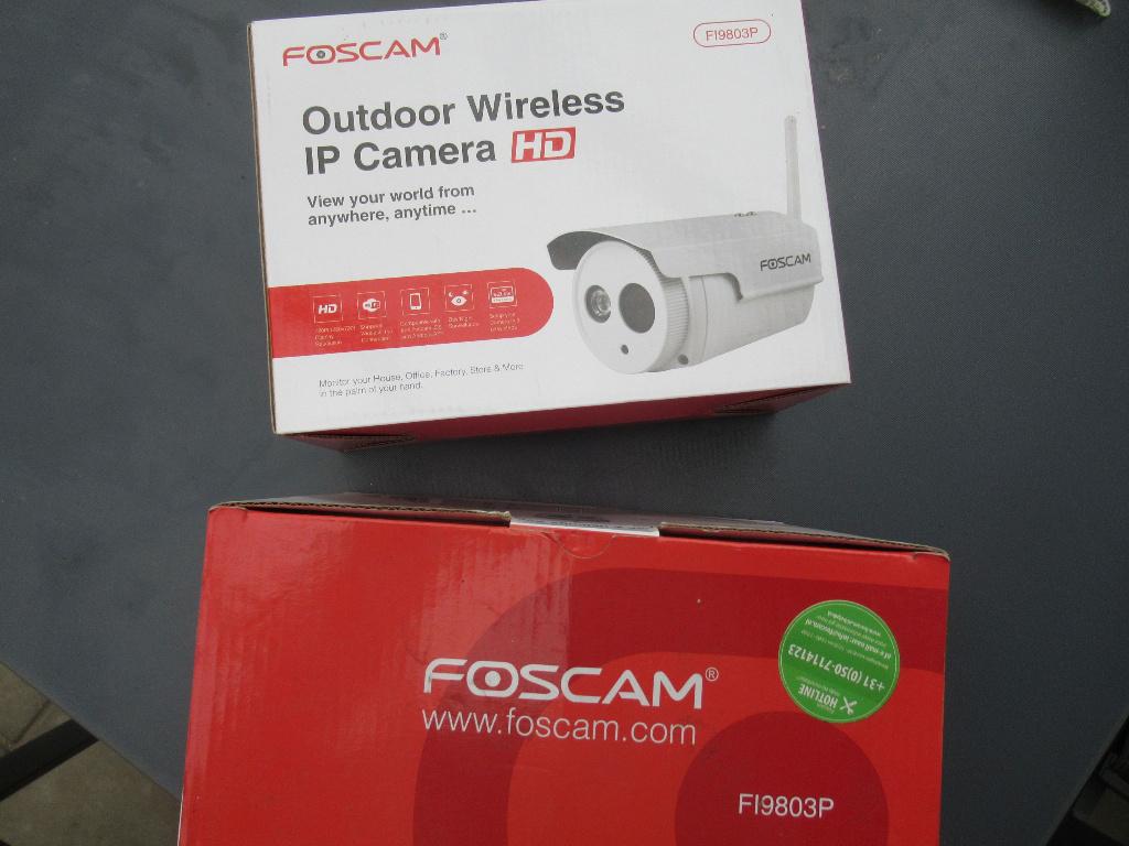 Foscam Beveiligingscamera IP FI9803P  (Nieuw), Audio, Tv en Foto, Videobewaking, Nieuw, Buitencamera, Ophalen of Verzenden