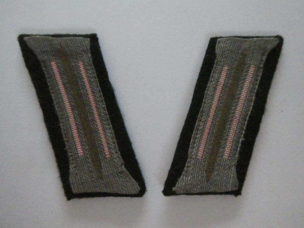 Kraagspiegels Panzer, Verzamelen, Militaria | Tweede Wereldoorlog, Ophalen of Verzenden, Landmacht, Duitsland, Embleem of Badge