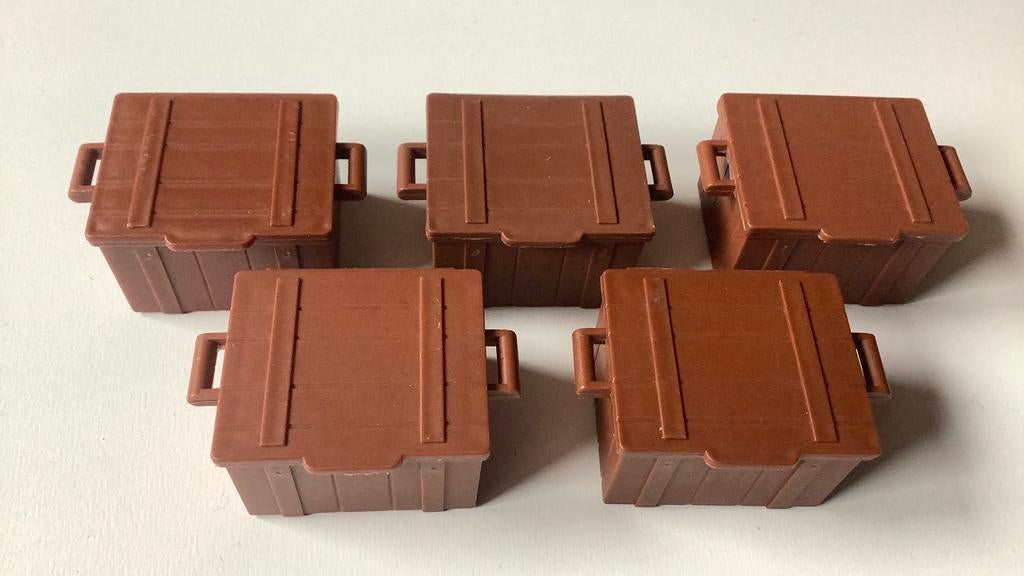 Playmobil vintage kist kisten schatkist koffer, Ophalen, Gebruikt, Los playmobil