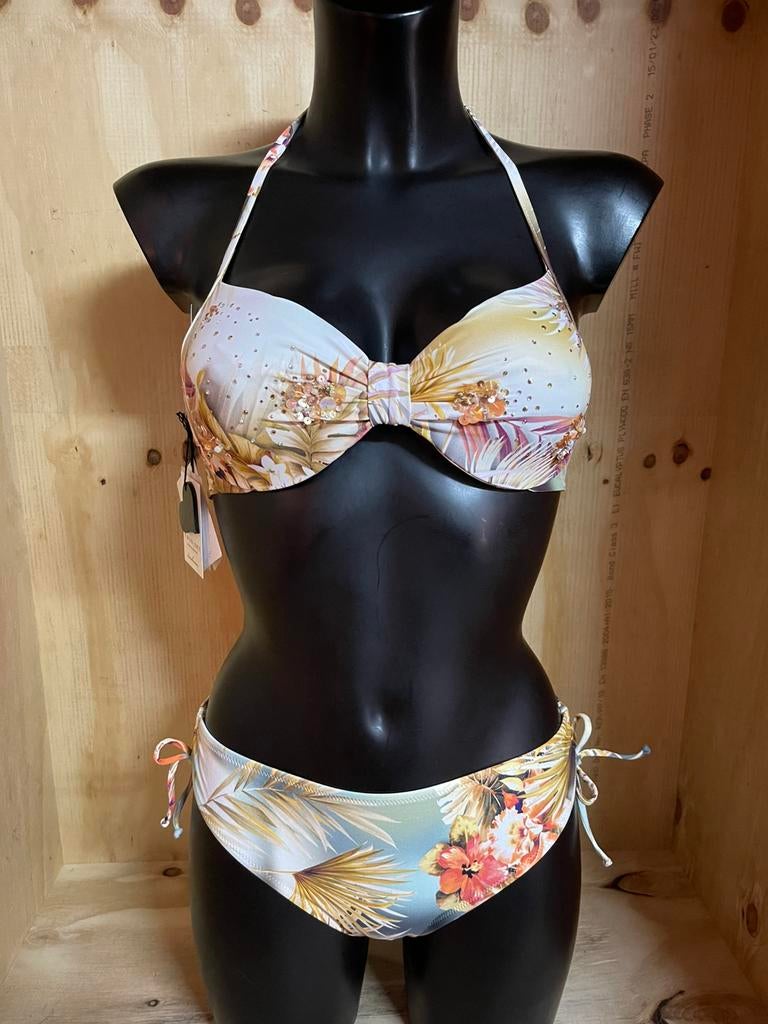 Twinset halter bikini 80b /40 - 80c /40 - 85c /42, Verzenden, Nieuw, Overige kleuren, Bikini