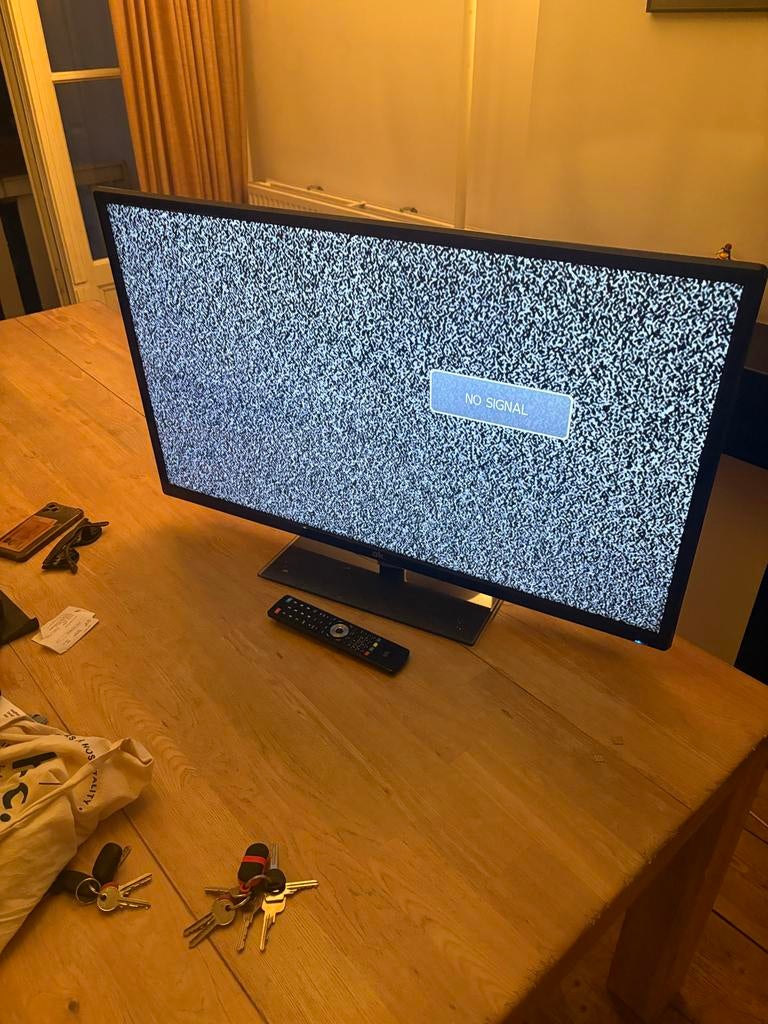 OK. 39" LED TV ODL 39150-B - Defect, LED, 80 tot 100 cm, Niet werkend, Ophalen