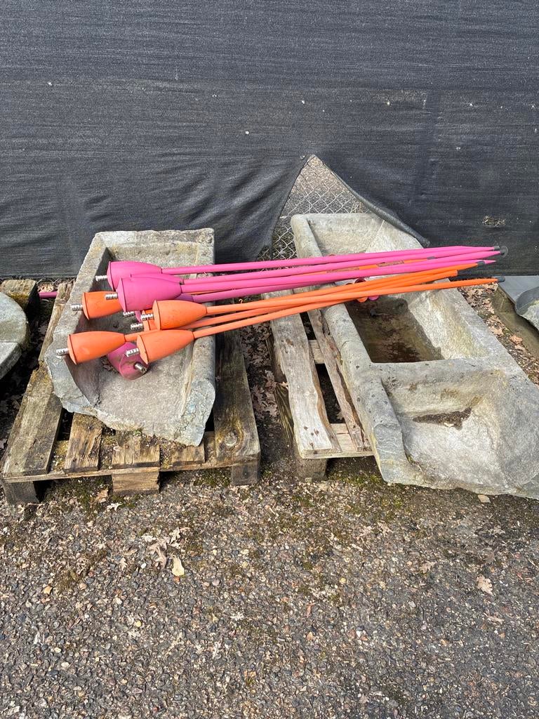 Antieke stenen trog / voederbak - unieke eyecatcher, Ophalen