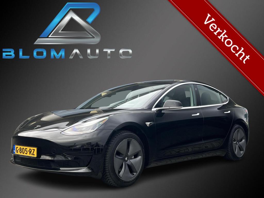 Tesla Model 3 SR Range Plus TREKHAAK+PANO+LEDER+AUTOPILOT, Automaat, 238 pk, Achterwielaandrijving, Gebruikt
