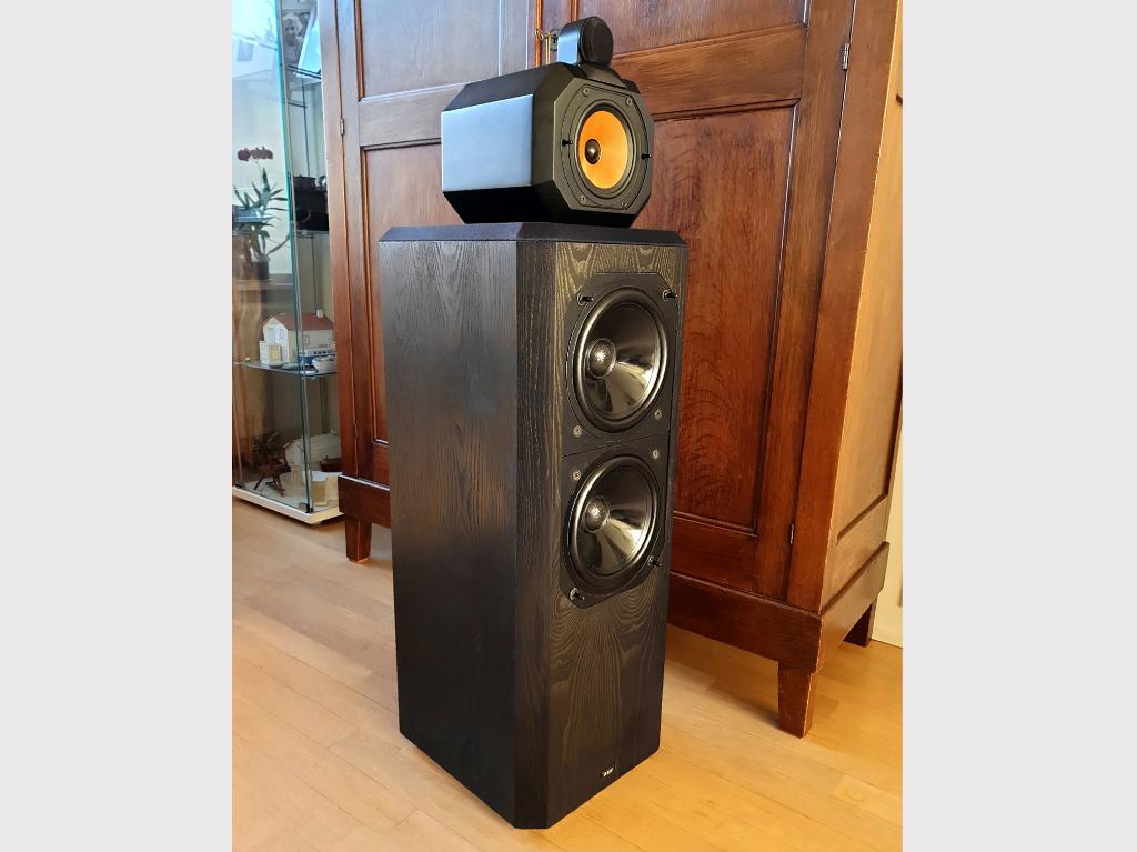 1x Bowers & Wilkins B&W 802 s80 Luidspreker in het Zwart, Audio, Tv en Foto, Ophalen, Gebruikt, Bowers & Wilkins (B&W), 120 watt of meer