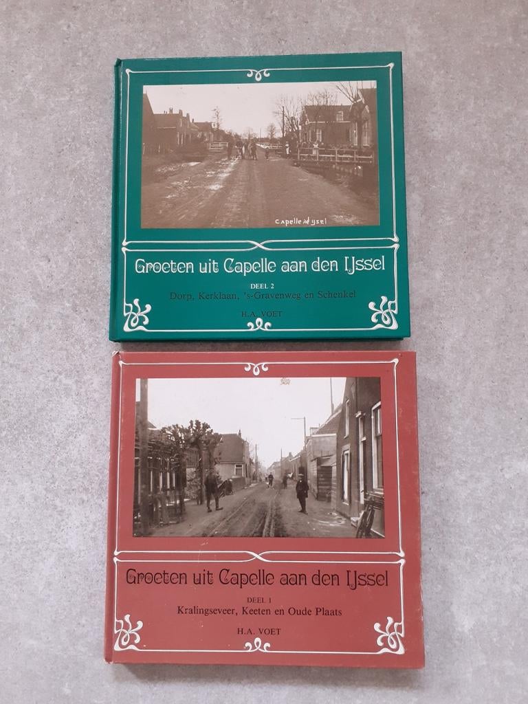 Capelle aan den IJssel in oude ansichten deel 1 en 2, Ophalen of Verzenden, 1980 tot heden, Gelopen, Zuid-Holland
