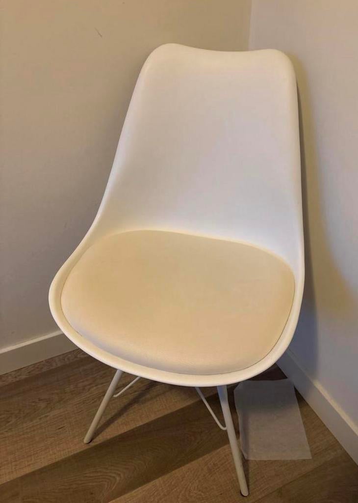 Stoel, Ophalen, Zo goed als nieuw, Wit, Eén