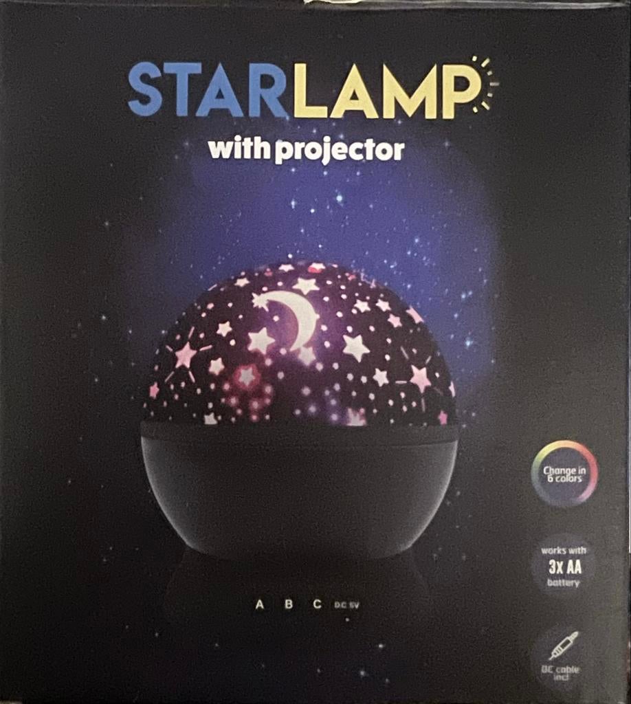 Sterrenprojector Nachtlampje, Ophalen of Verzenden, Nieuw