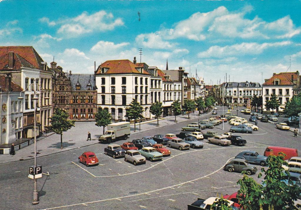 GA1295 Brink met penninckshoek Deventer Olst Bathmen 1976, Verzamelen, Ansichtkaarten | Nederland, Verzenden, 1960 tot 1980, Gelopen