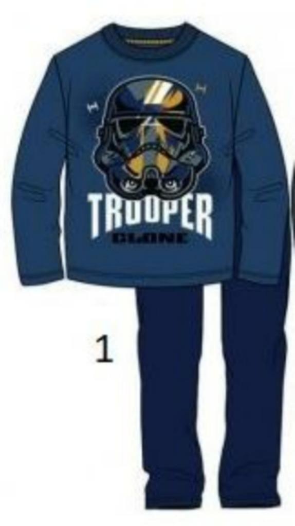 Star Wars Stormtrooper pyjama - maat 116 - NIEUW MET LABELS, Nacht- of Onderkleding, Nieuw, Jongen, Star Wars