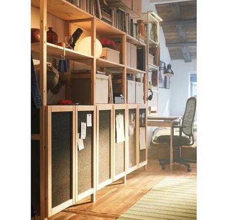 IVAR deuren - Set van 2 houten deuren voor IVAR kast, Ophalen, Zo goed als nieuw, Hout