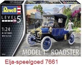 Revell 1 :24 FORD T Model Roadster 1913 modelbouw 7661, Hobby en Vrije tijd, Modelbouw | Auto's en Voertuigen, Auto, Revell, Groter dan 1:32