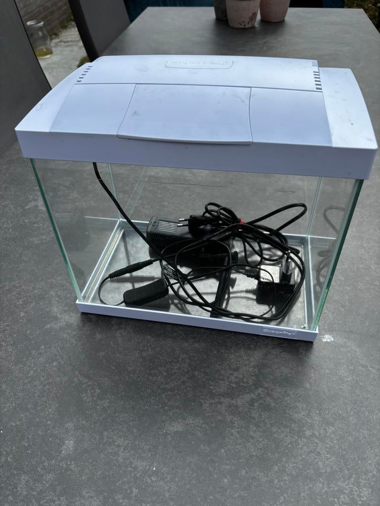 Aquarium - in zeer goede staat, 1 jaar gebruikt, nieuwe pomp, Dieren en Toebehoren, Vissen | Aquaria en Toebehoren, Ophalen, Zo goed als nieuw