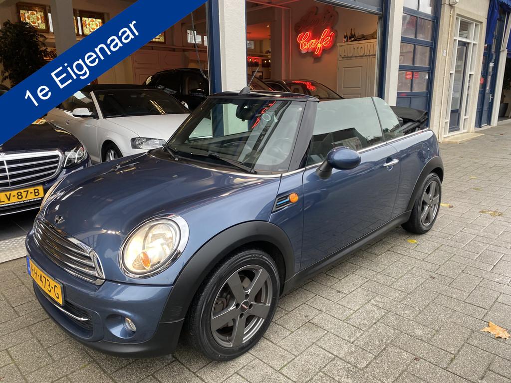 MINI Cabrio 1.6 Cooper Pepper CLIMA/CRUISE/NW APK/TOPSTAAT, Auto's, Mini, Bedrijf, Te koop, Cabrio, ABS, Airbags, Airconditioning