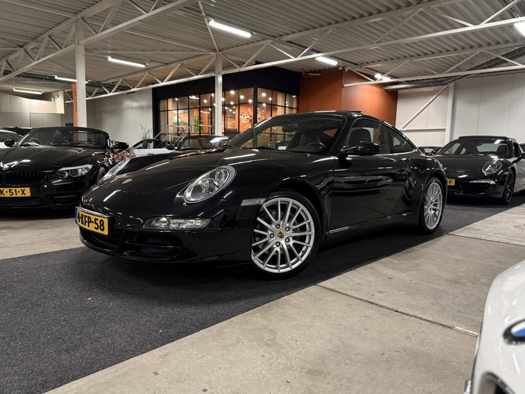 Porsche 911 [997] 3.6 Carrera 4 Coupé Aut. l Schuifdak l Xe, Auto's, Automaat, Traction-control, Gebruikt, Zwart