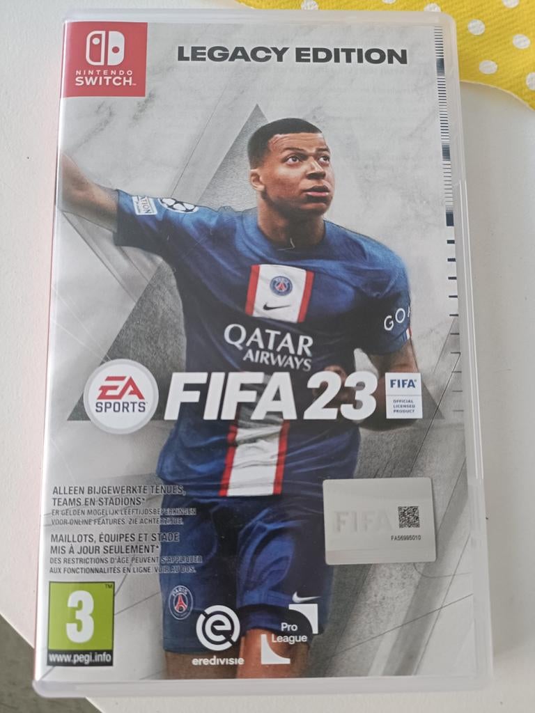 Zgan Fifa 23., Spelcomputers en Games, 1 speler, Ophalen, Zo goed als nieuw, Vanaf 3 jaar