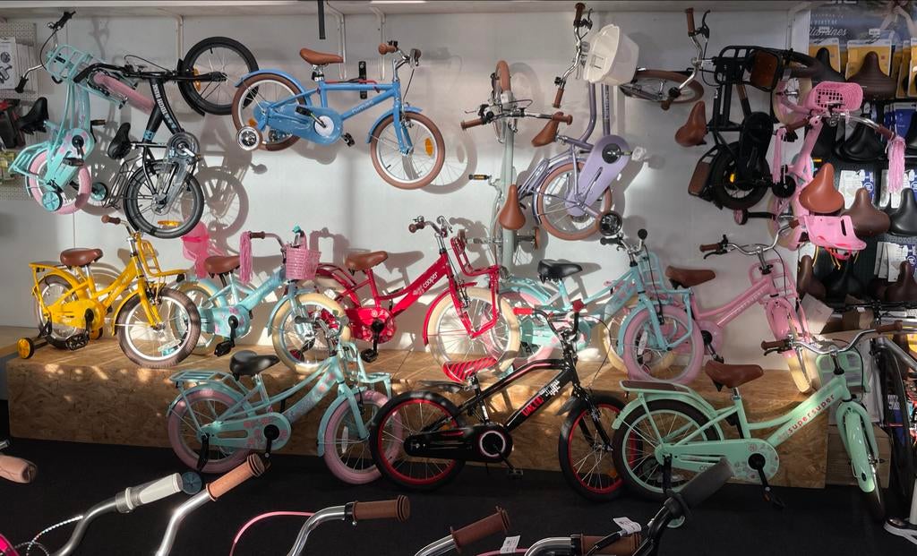 12,14,16,18 Inch - kinderfiets - jongensfiets - Volare - Alt, Ophalen of Verzenden, Gebruikt, Minder dan 16 inch