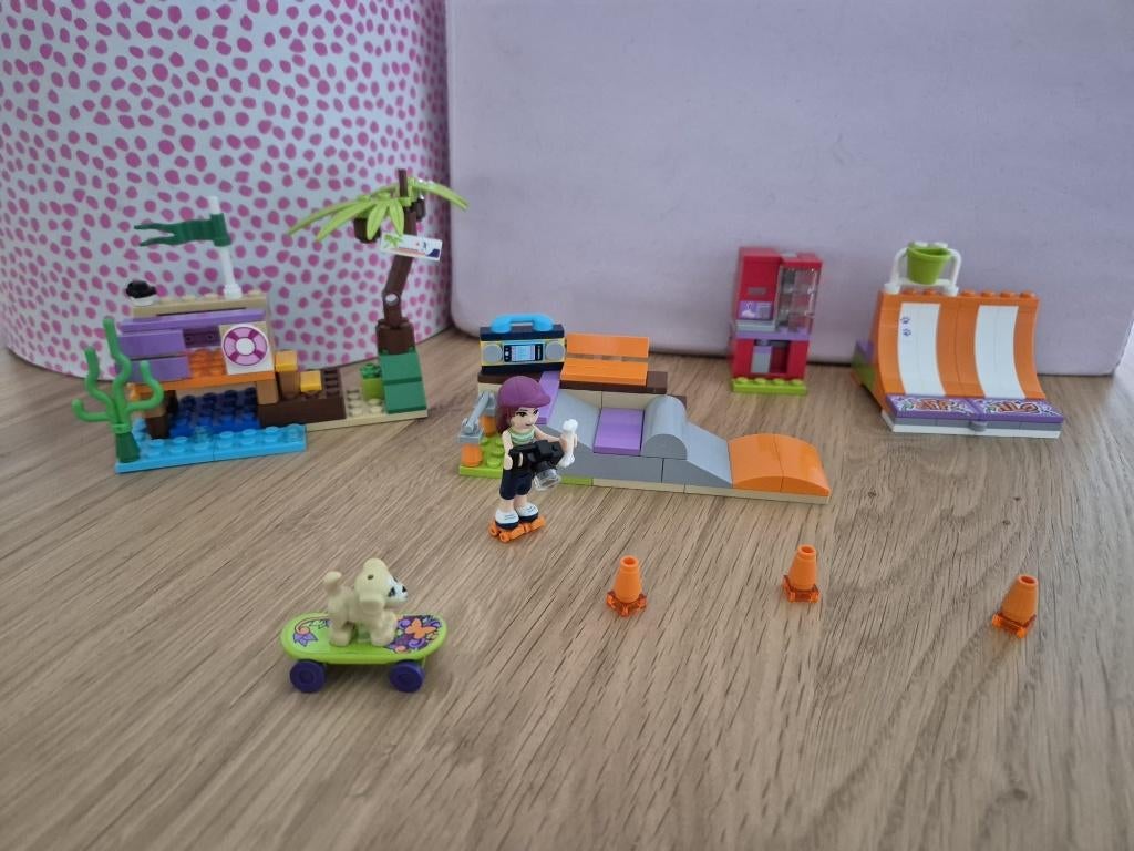 Lego Friends Skatepark, Ophalen of Verzenden, Gebruikt, Lego