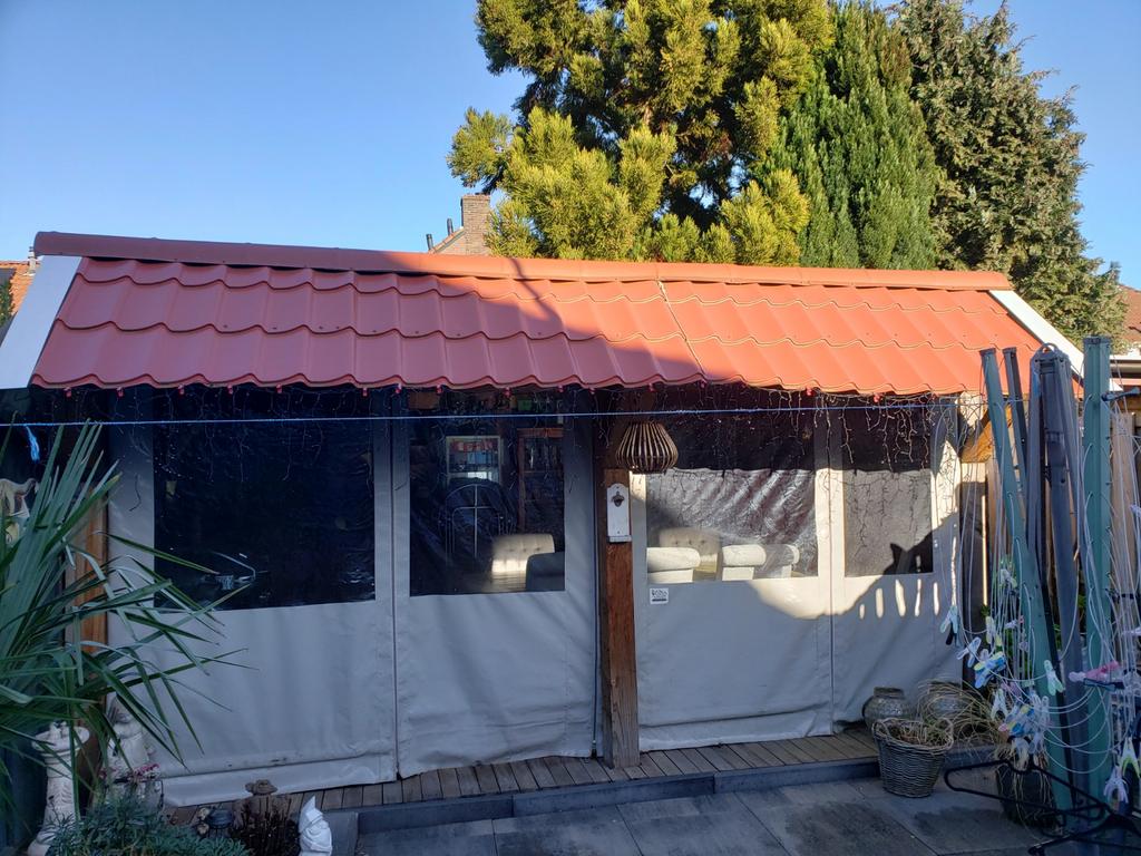 Gezellige overkapping te koop., Ophalen of Verzenden, Gebruikt, Overige typen