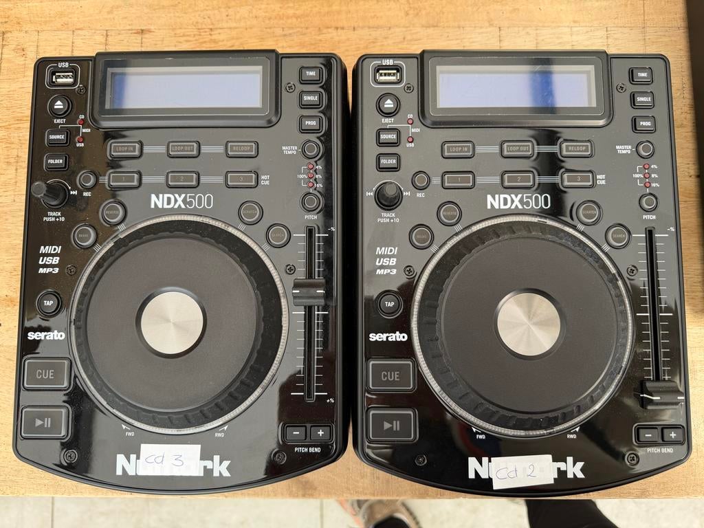 Numark NDX500 DJ-set (2 stuks), Ophalen of Verzenden, Zo goed als nieuw, Dj-set, Numark