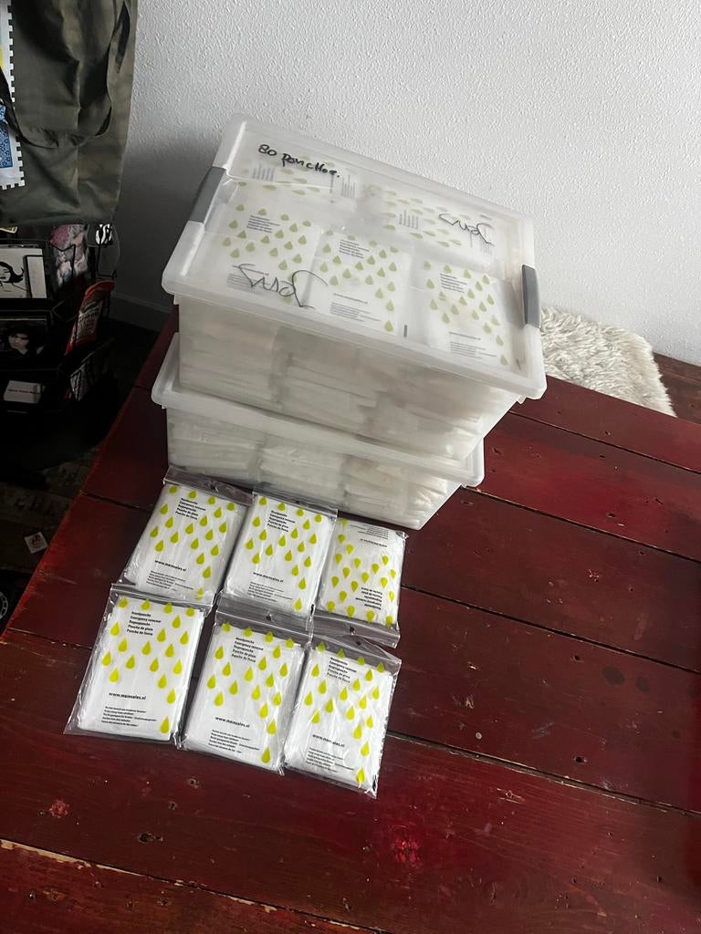 145 Noodponcho's - Ideaal voor evenementen of festivals, Ophalen, Nieuw