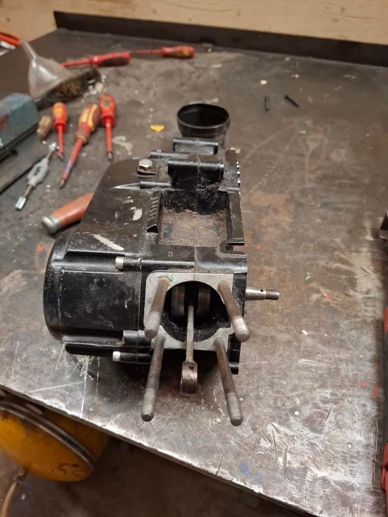 Tomos carters, Ophalen, Gebruikt, Blok