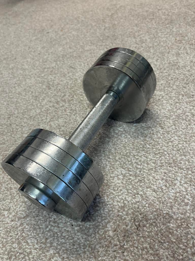 Dumbbell 10 kg, Sport en Fitness, Fitnessmaterialen, Ophalen, Gebruikt, Armen, Dumbbell