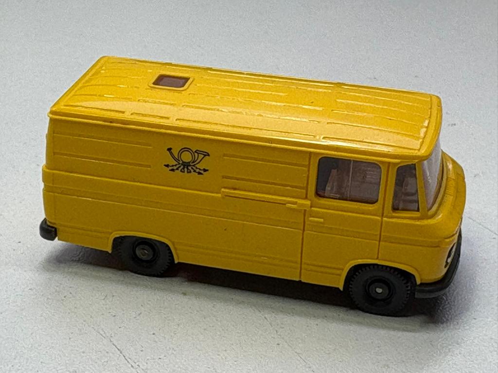 Wiking Mercedes bus Deutsche Post IMG6596/7/8, Hobby en Vrije tijd, Modelauto's | 1:87, Zo goed als nieuw, Bus of Vrachtwagen