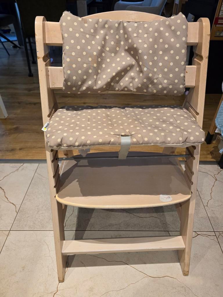 Hauck Alpha+ meegroeistoel met wipstoel en kussens, Ophalen of Verzenden, Zo goed als nieuw, Meegroeistoel, Gordel(s)