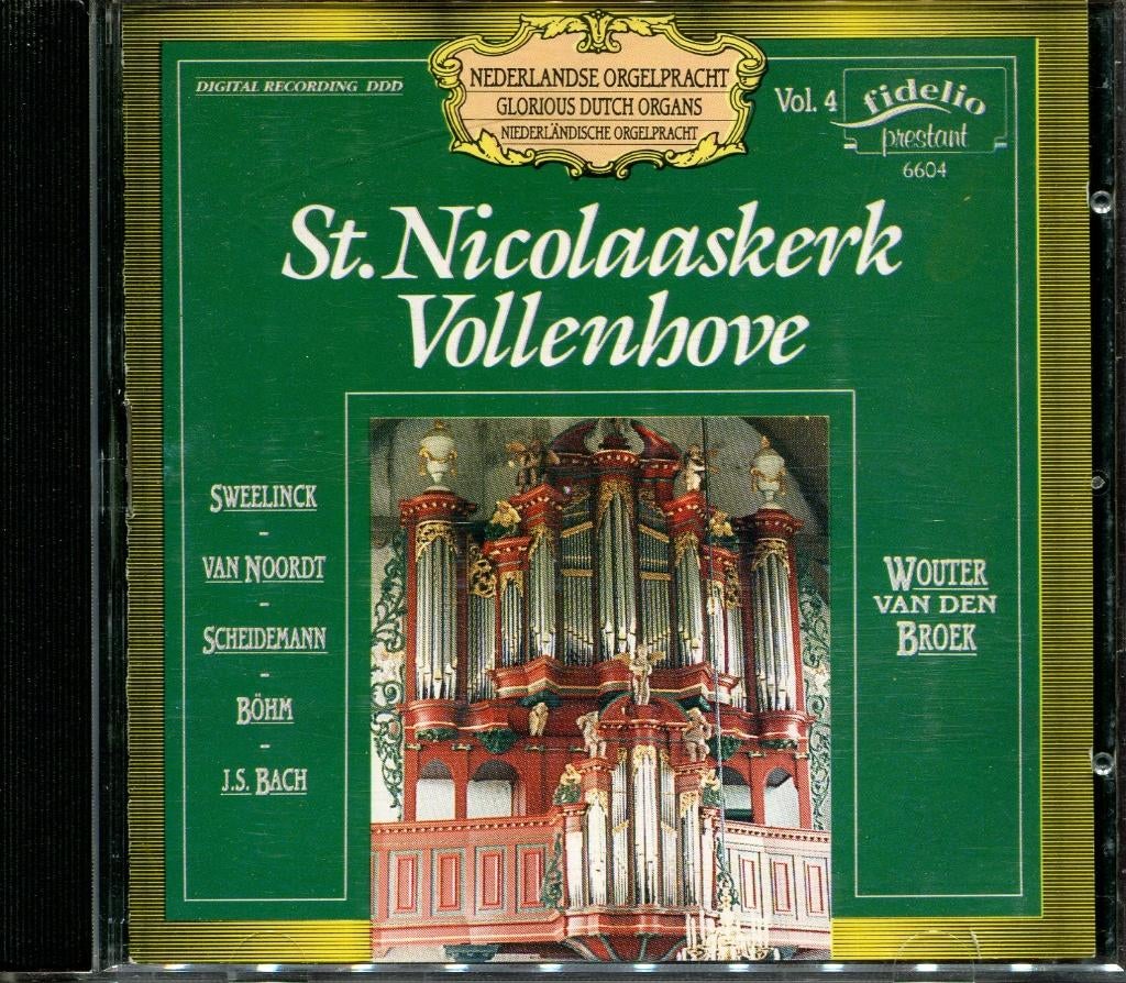 Wouter van der Broek / St. Nicolaaskerk Vollenhove, Ophalen of Verzenden, Classicisme, Zo goed als nieuw, Overige typen