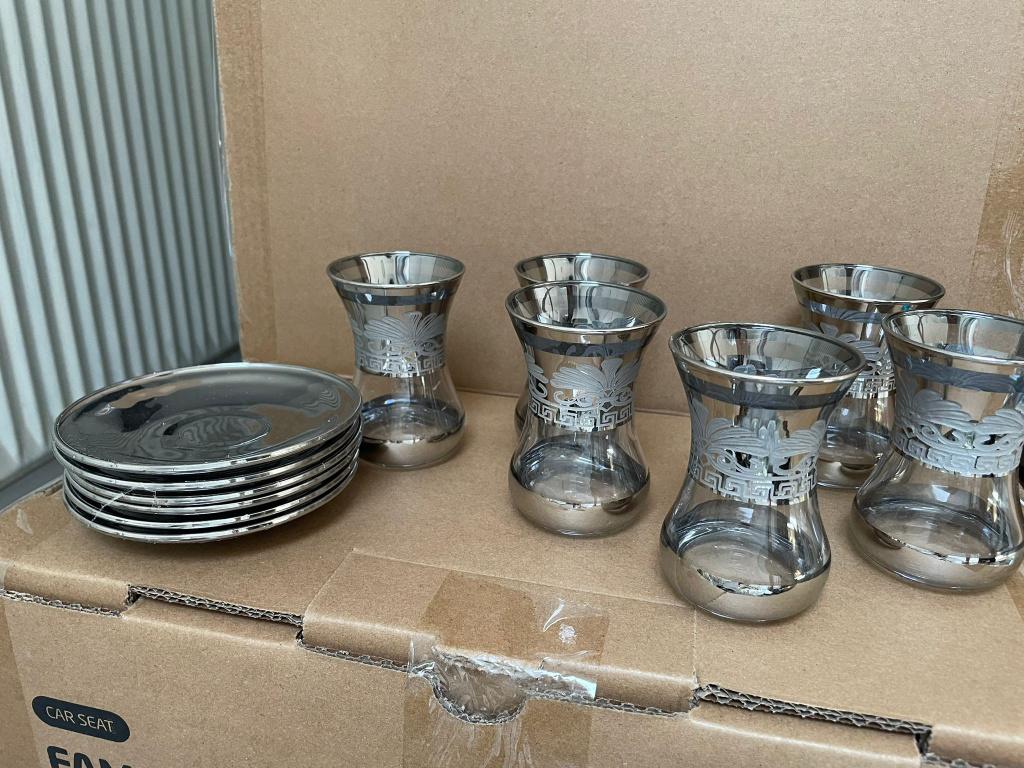 Turkse theeglazen, Huis en Inrichting, Keuken | Servies, Ophalen, Glas of Glazen, Overige stijlen, Glas