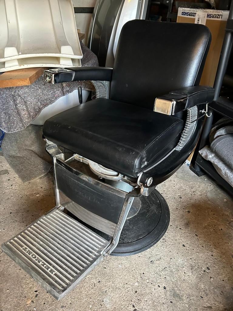Originele Belmont kappersstoel - Verstelbaar & Draaibaar, Ophalen