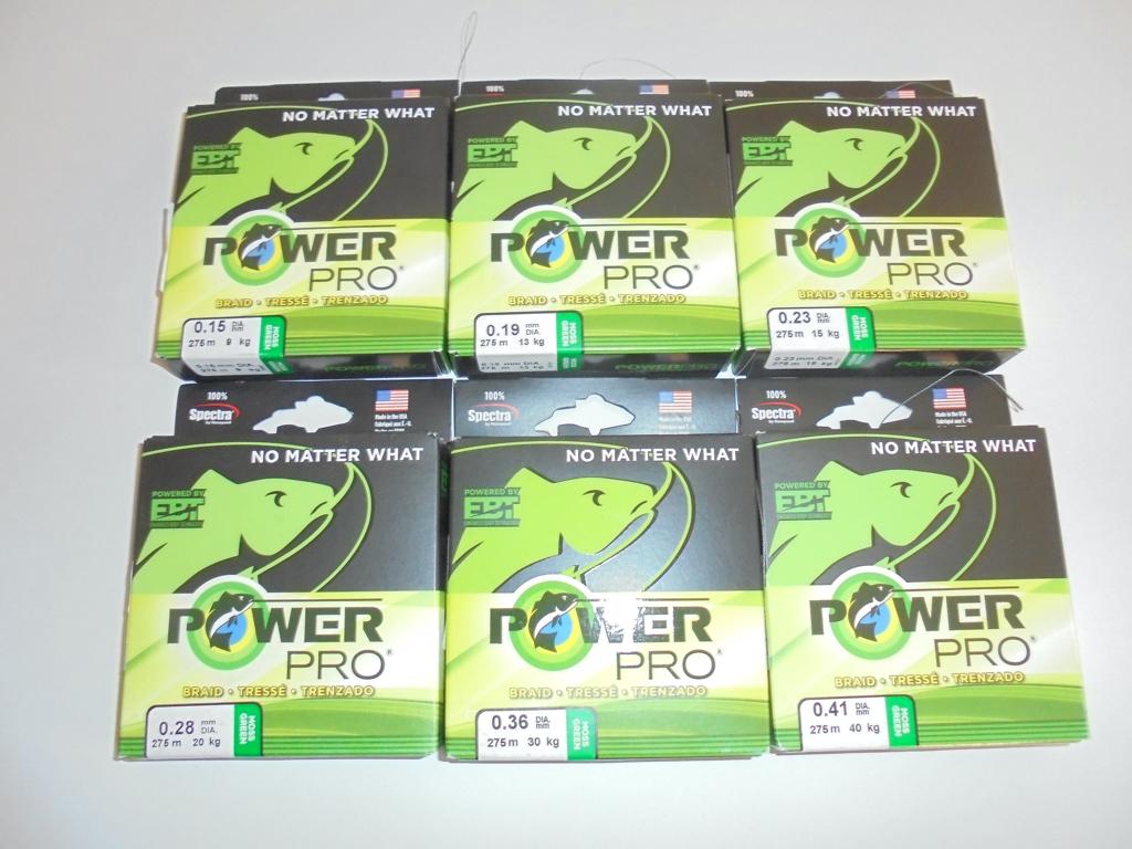 Power Pro Gevlochten lijn 275m 0,15mm-0,28mm-0,36mm-0,41mm., Watersport en Boten, Hengelsport | Zeevissen, Ophalen of Verzenden