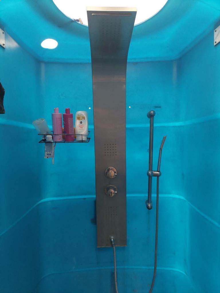 Nooddouche / Verbouwingsdouche, Doe-het-zelf en Verbouw, Sanitair, Ophalen of Verzenden, Gebruikt, Douche